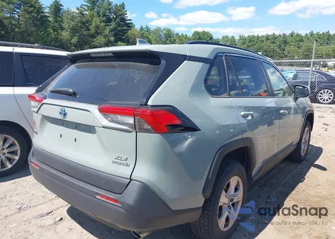 2020 Toyota Rav4 Hybrid Xle z USA, uszkodzony, nr VIN JTMR6RFV8LJ001246